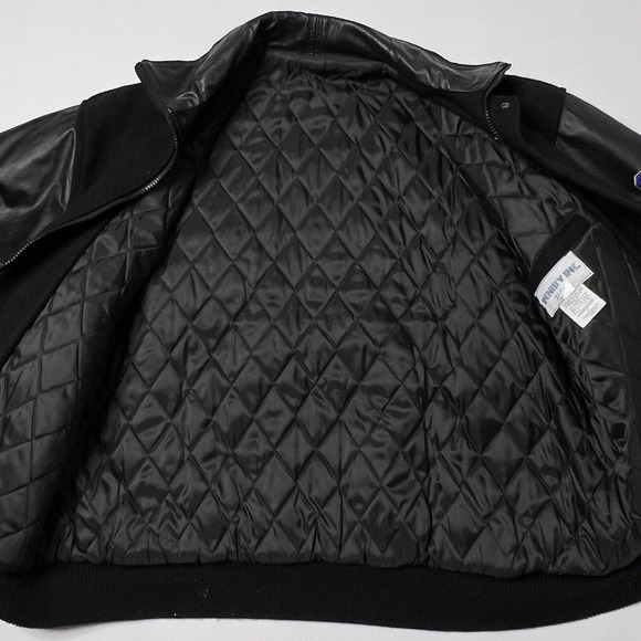 Showtime Championship Boxing Varsity Jacket Vtg 90s Wool Embroidered Made USA L - Picture 7 of 14